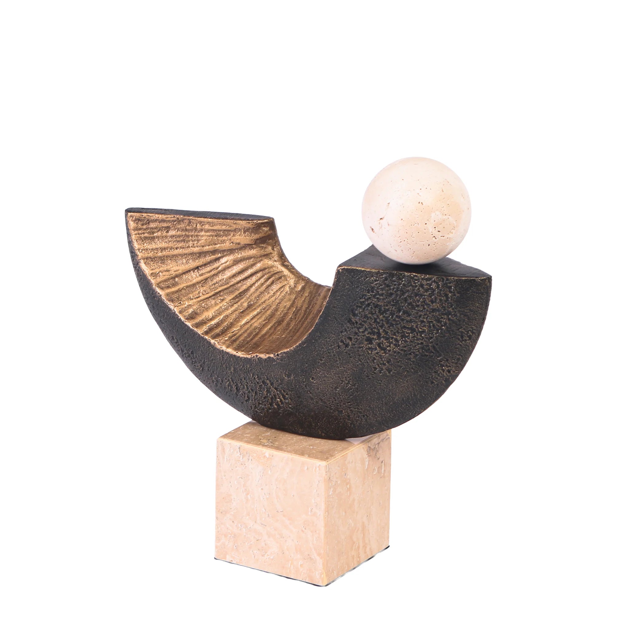 Tivana Balance Sculpture - Dark Bronze