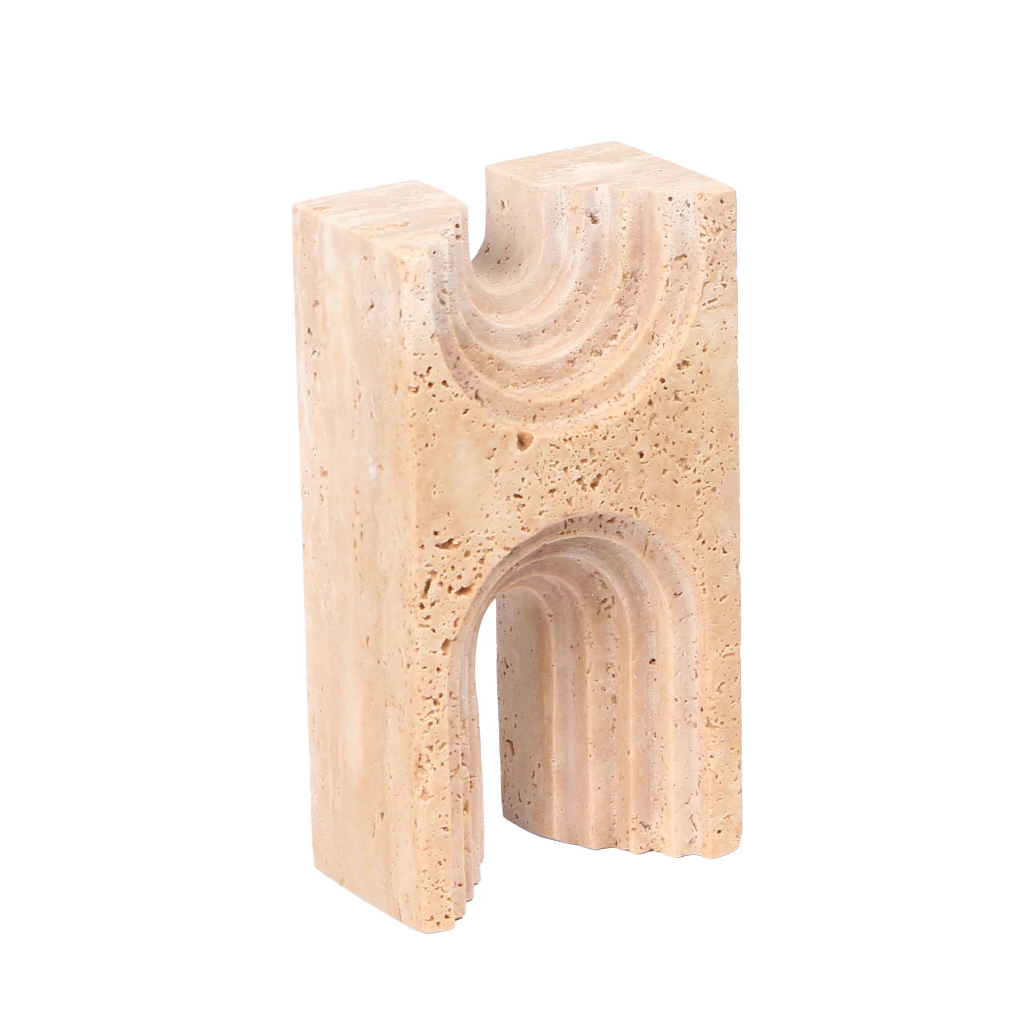 Showcasing Tekonova Carved Marble Sculpture - Beige AC10706-KM  by Calibre Furniturs