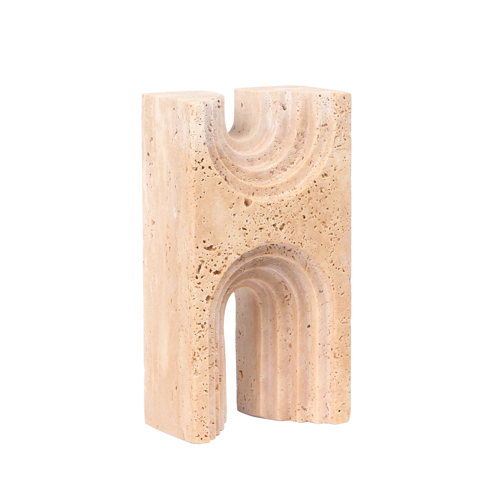 Showcasing Tekonova Carved Marble Sculpture - Beige AC10706-KM  by Calibre Furniturs