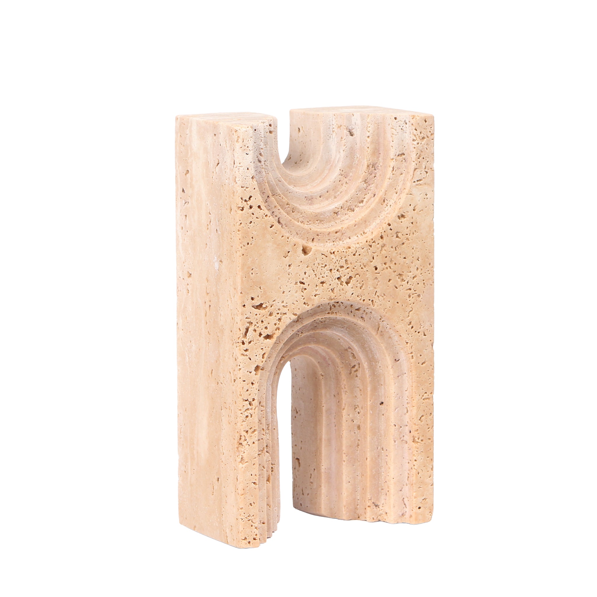 Carved Marble Sculpture - Beige
