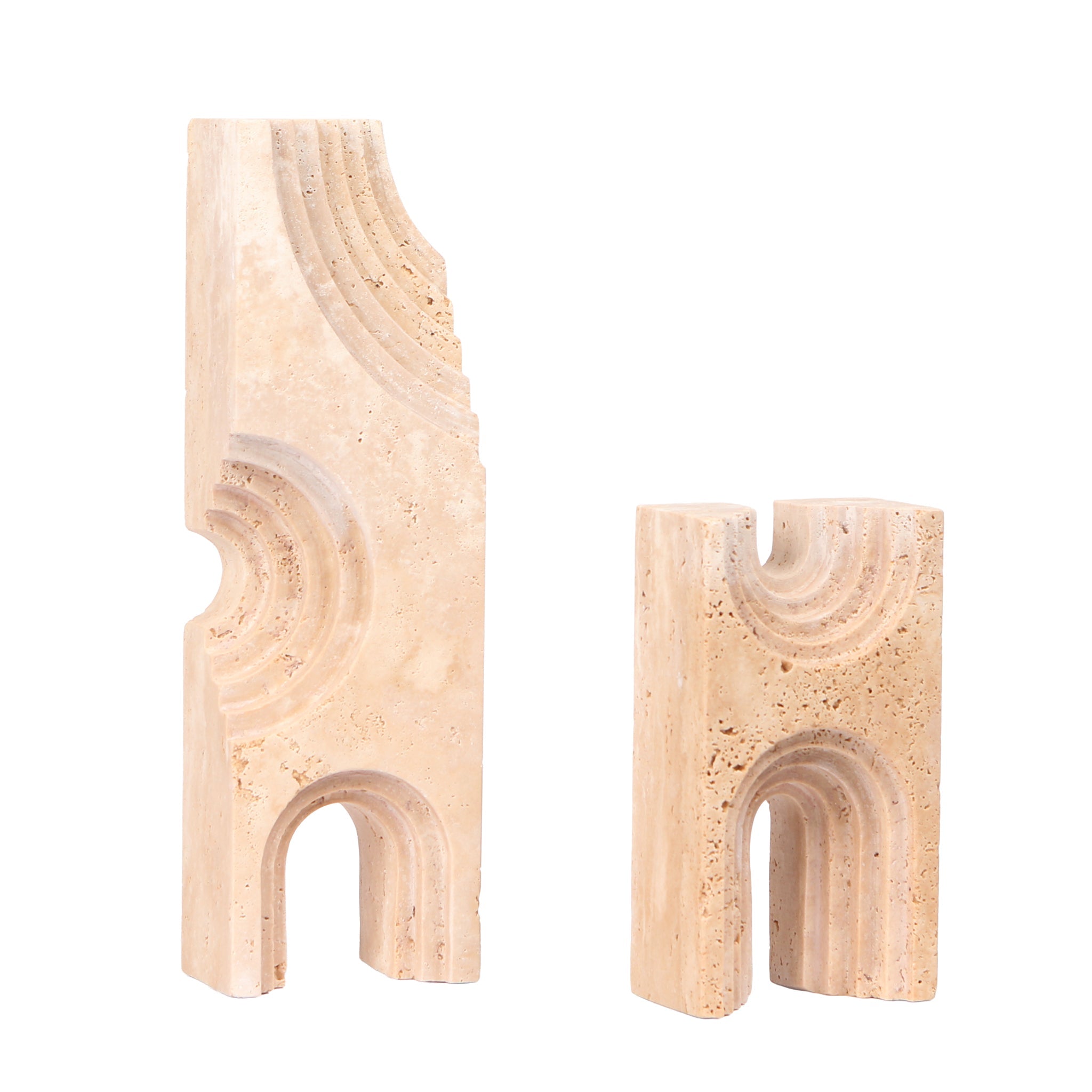 Carved Marble Sculpture - Beige - image 6