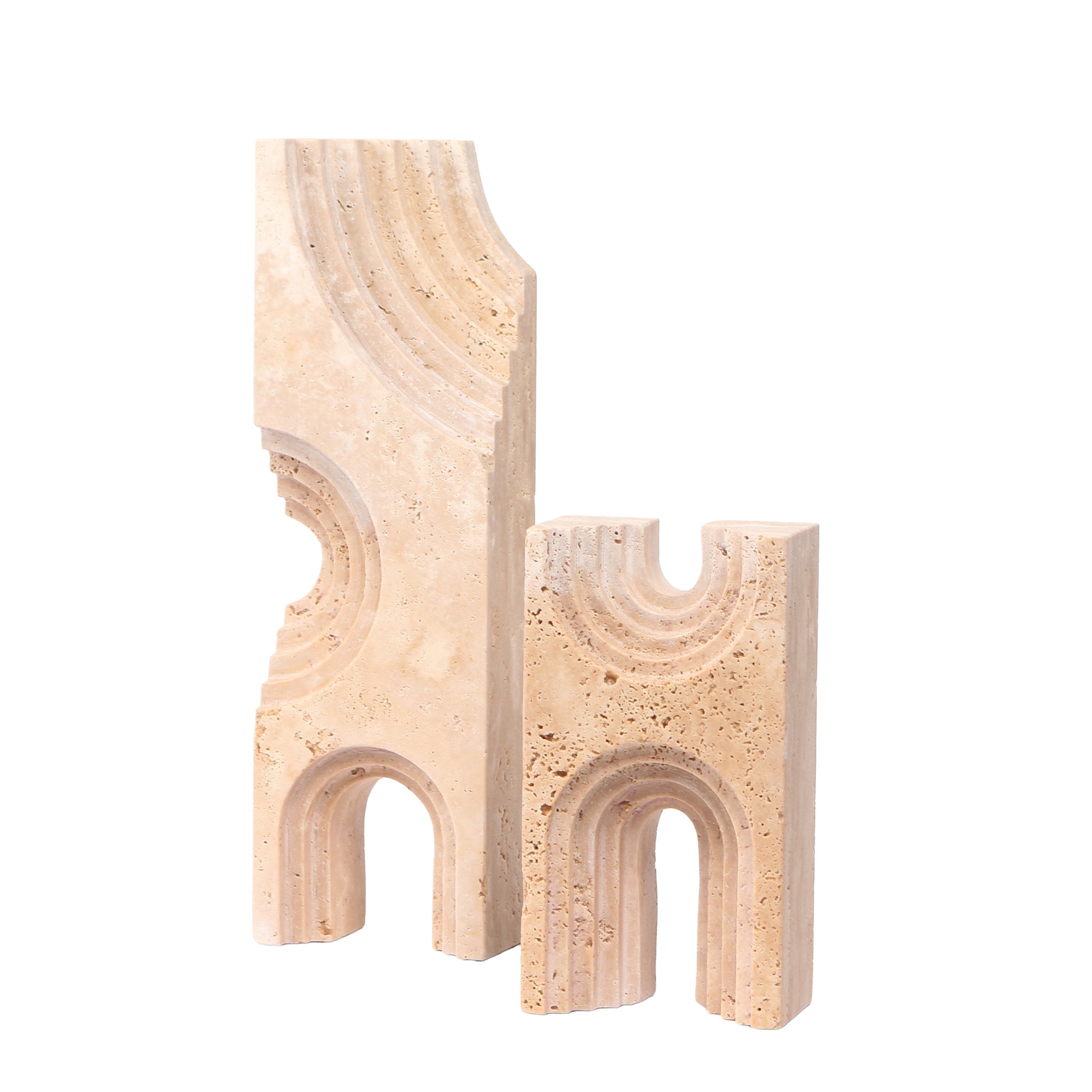 Carved Marble Sculpture - Beige - image 8
