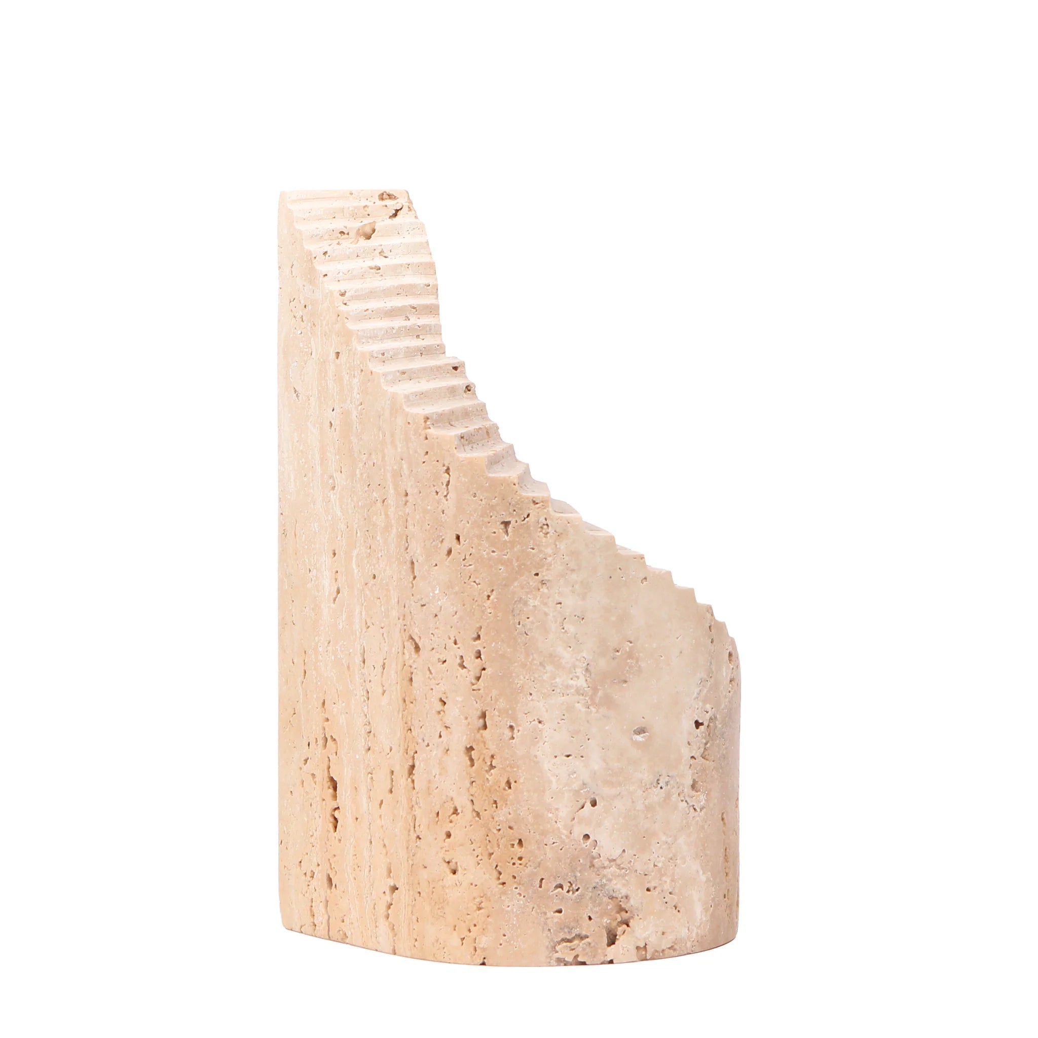 Vadivela Step Marble Sculpture - Beige