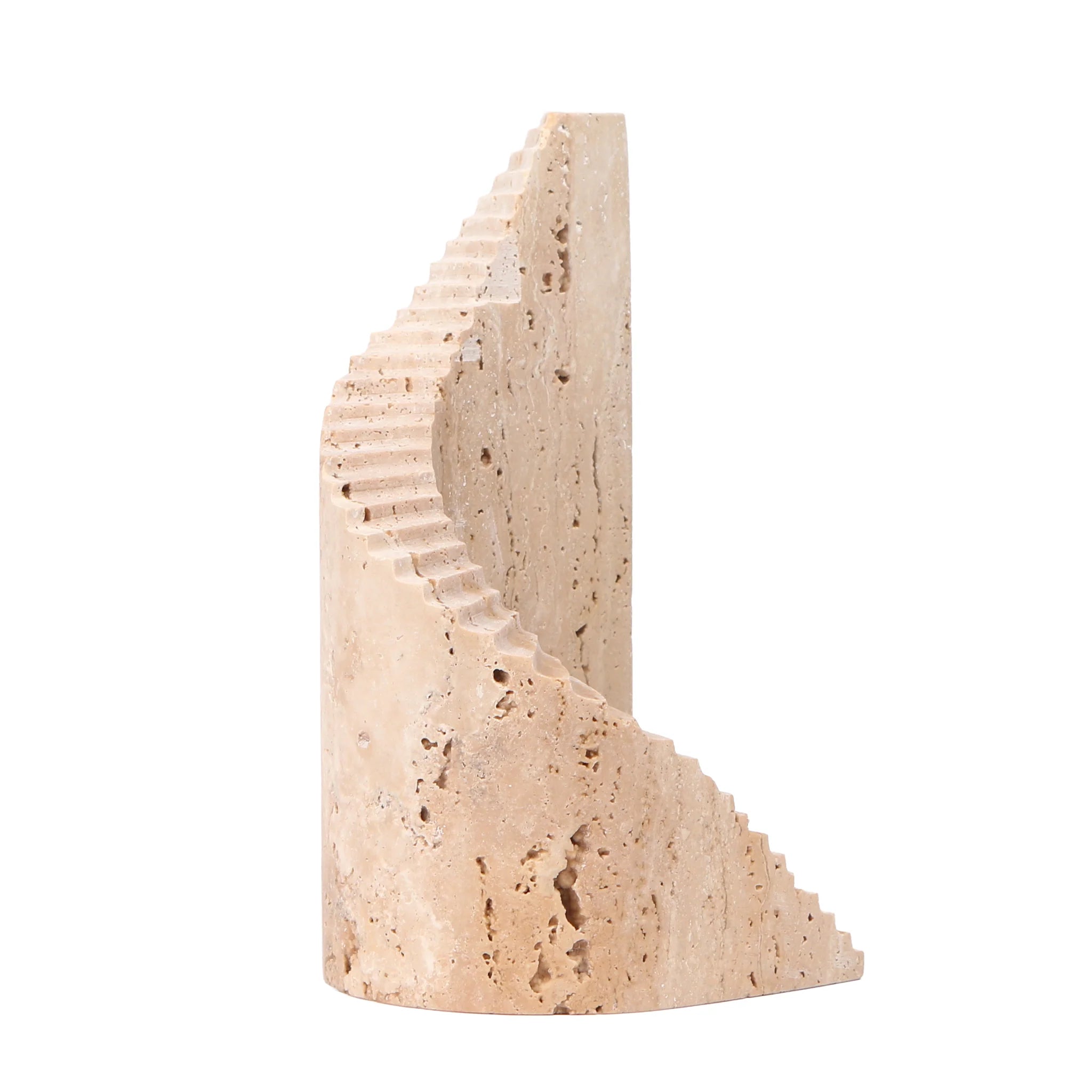 Vadivela Step Marble Sculpture - Beige