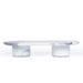 Showcasing Bacora Natural Marble Tray - White AC10710-KM  by Calibre Furniturs