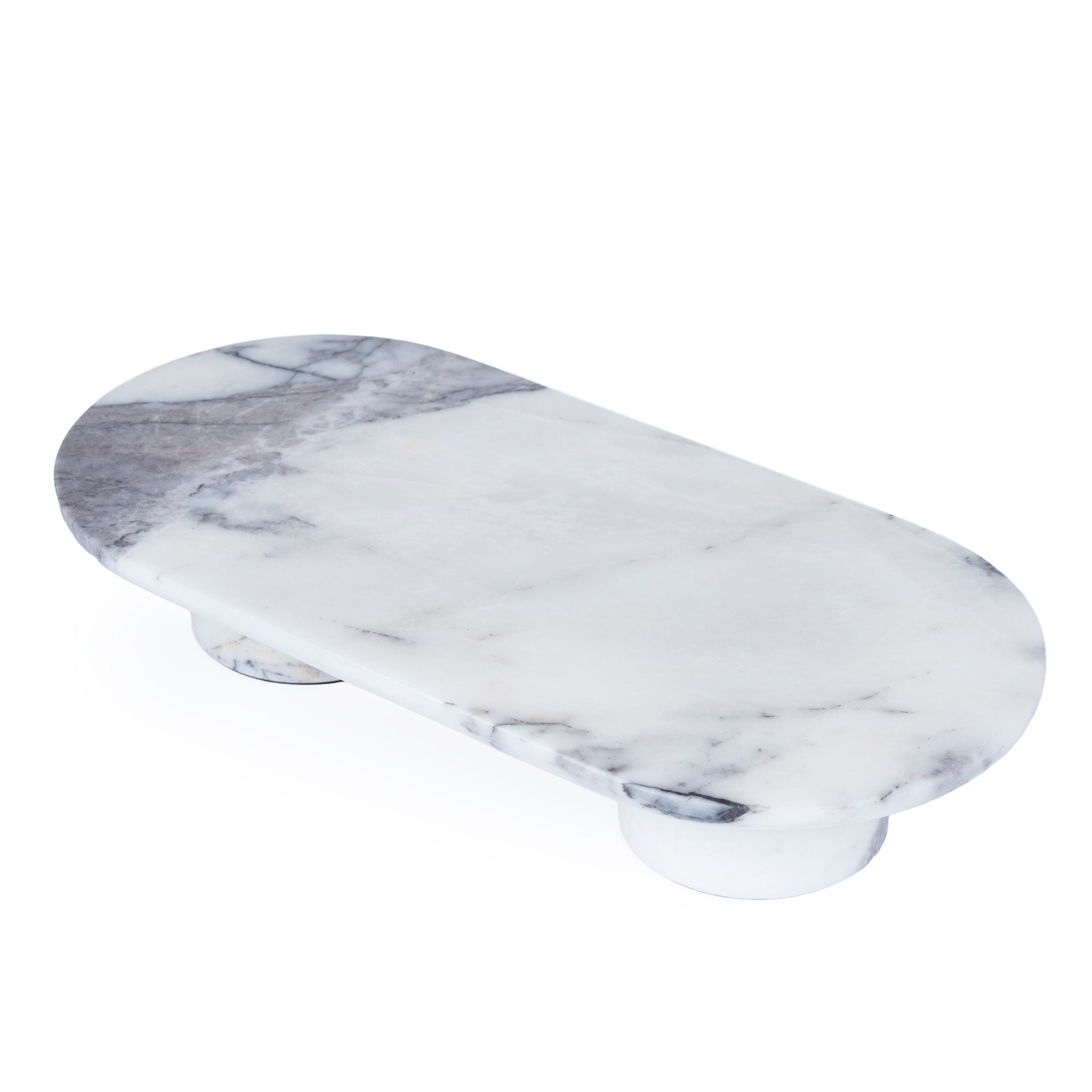 Natural Marble Tray - White - image 3
