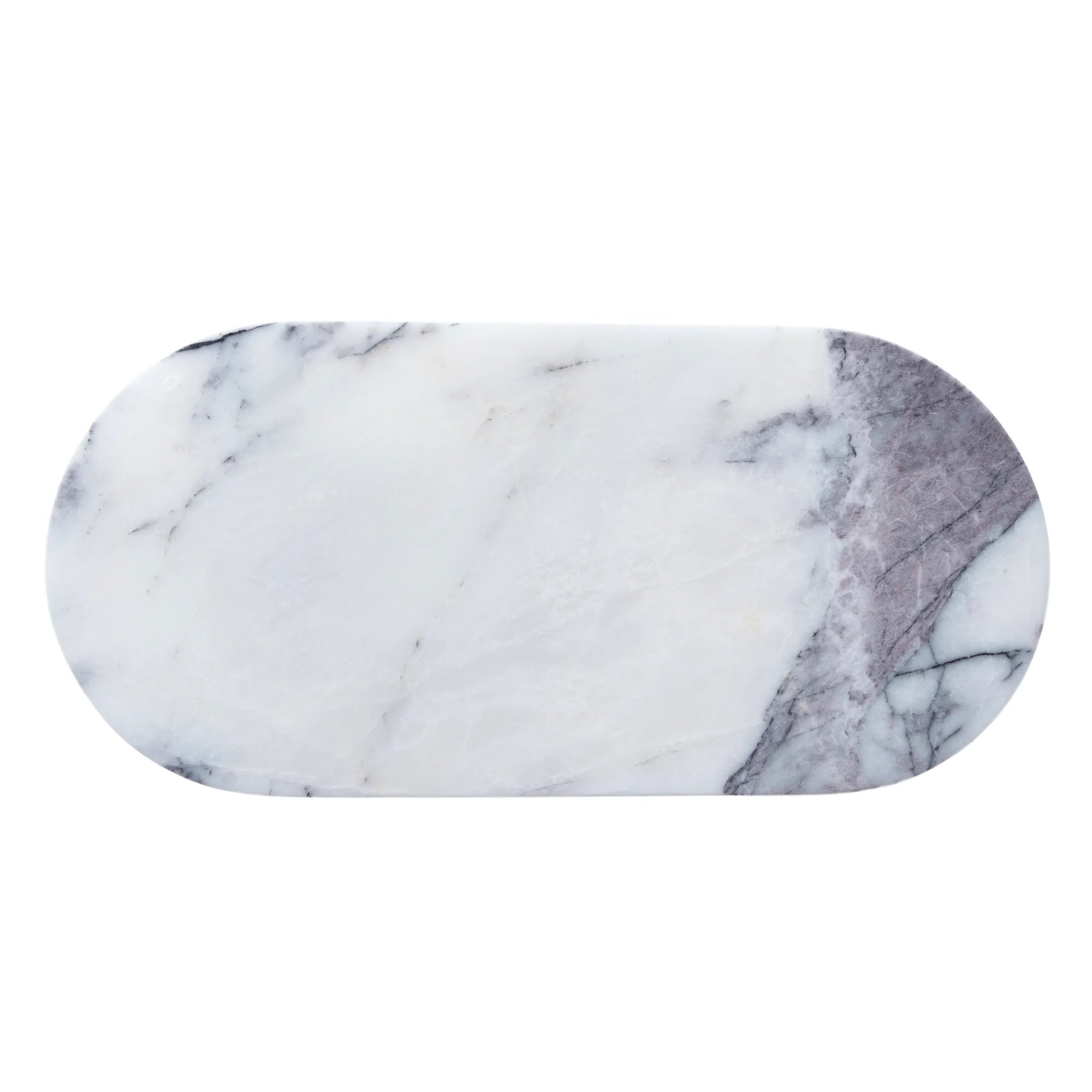 Bacora Natural Marble Tray - White