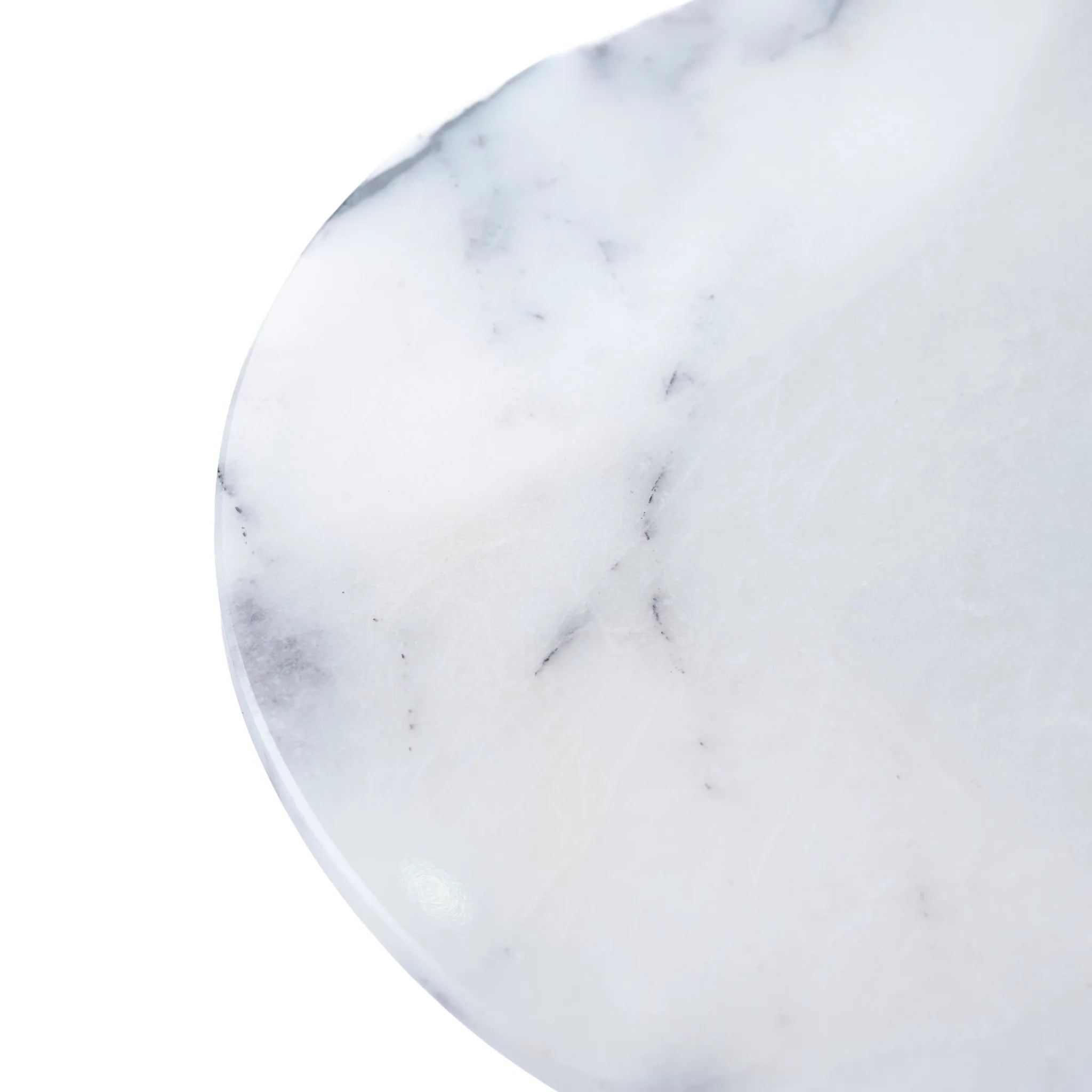 Bacora Natural Marble Tray - White