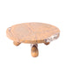 Showcasing Netala Marble Tray - Rainforest Brown AC10711-KM  by Calibre Furniturs