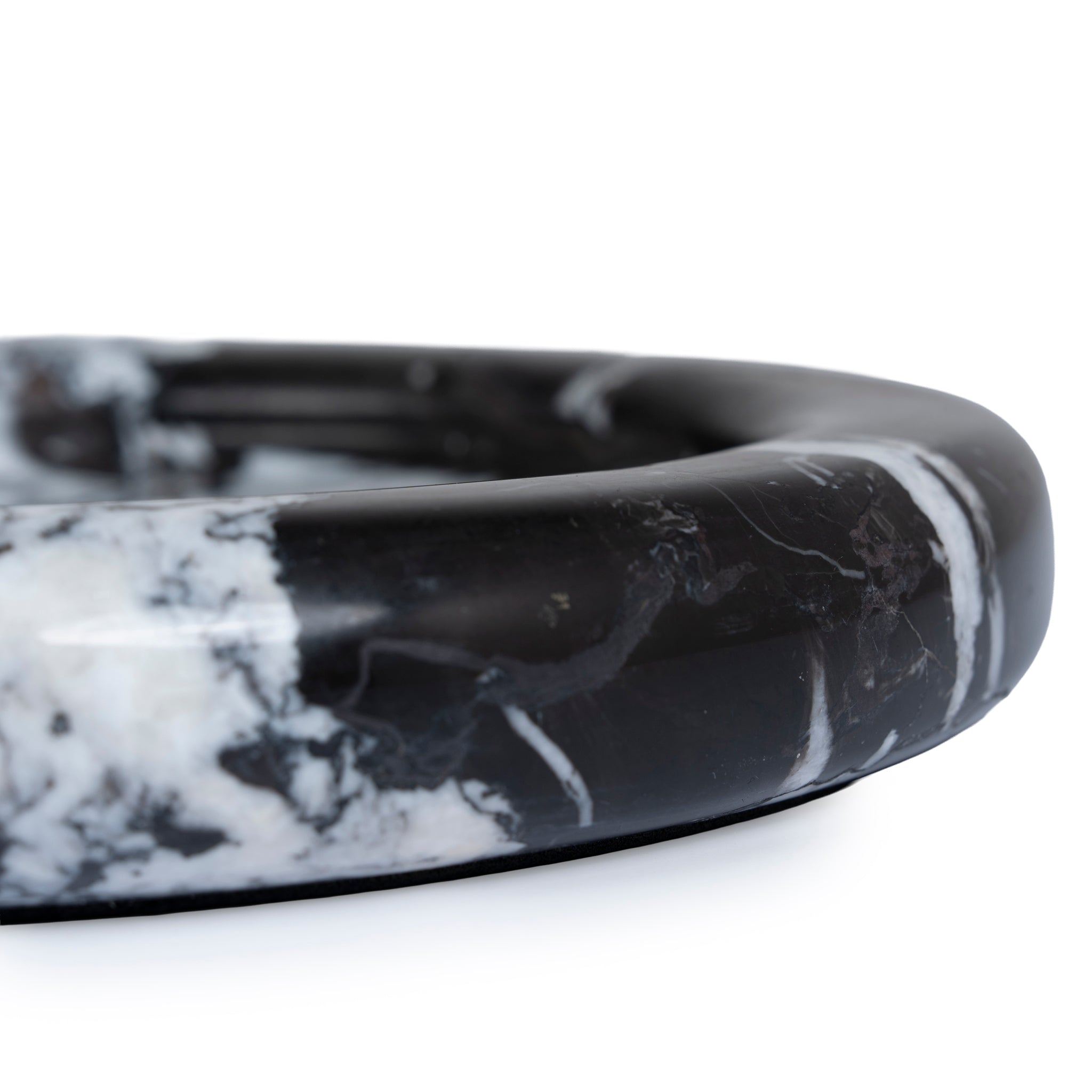CAC10712-KM Marble Bowl - Black