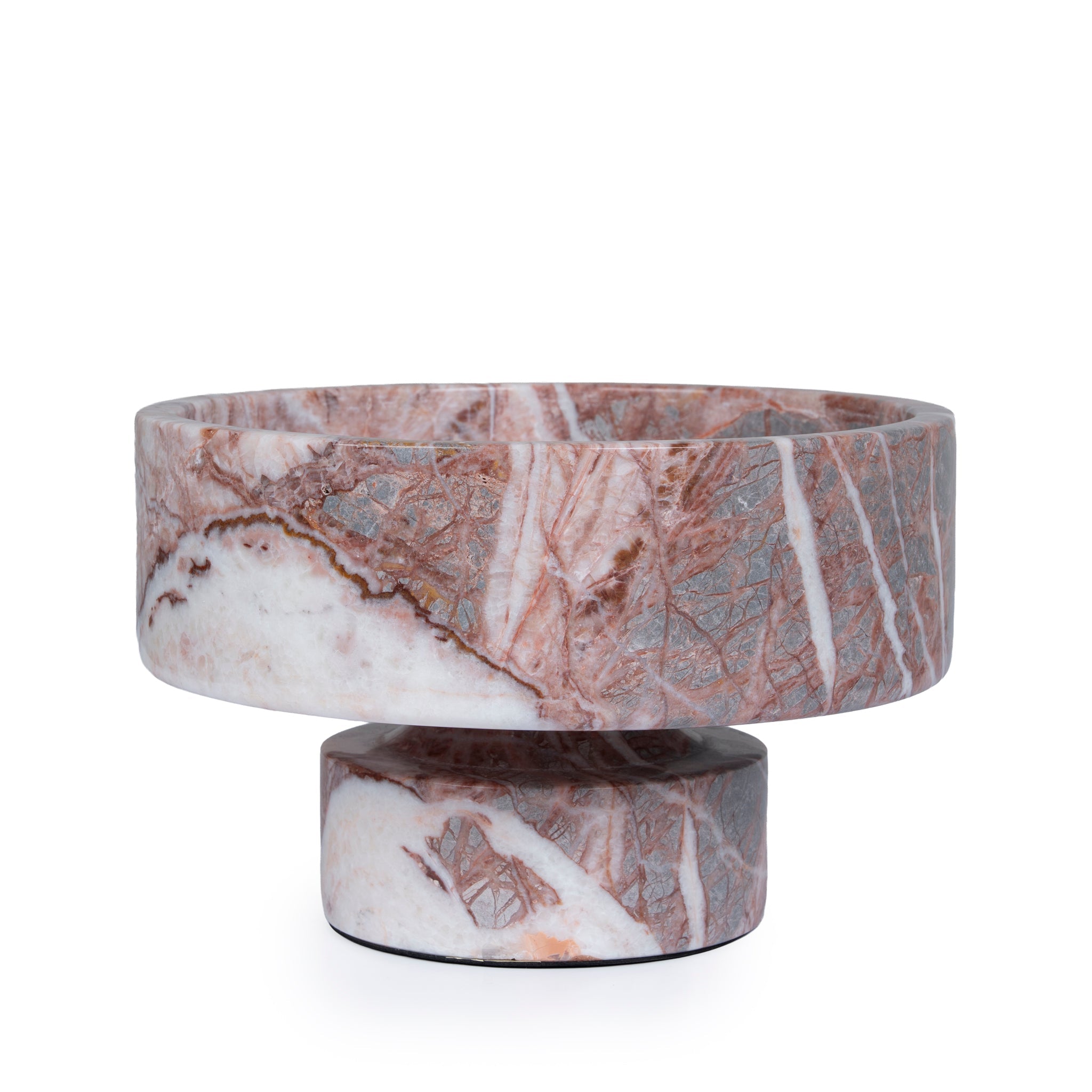 Round Marble Tray - Multicolor