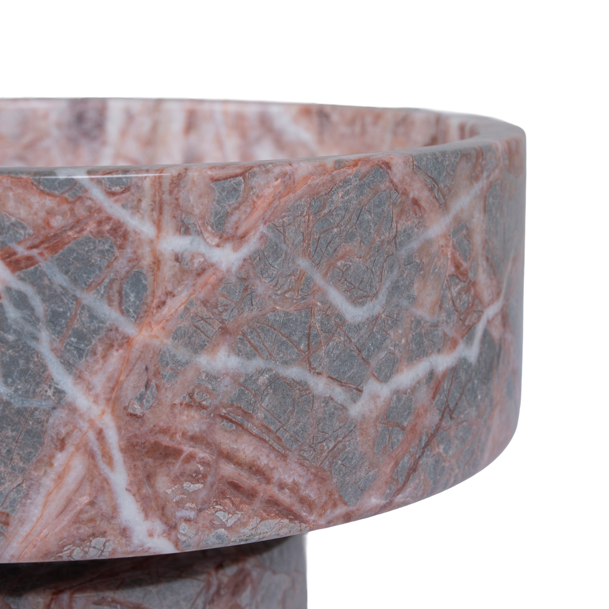 Round Marble Tray - Multicolor - image 4