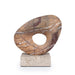 Showcasing Cevalo Halo Marble Sculpture - Coffee AC10717-KM  by Calibre Furniturs
