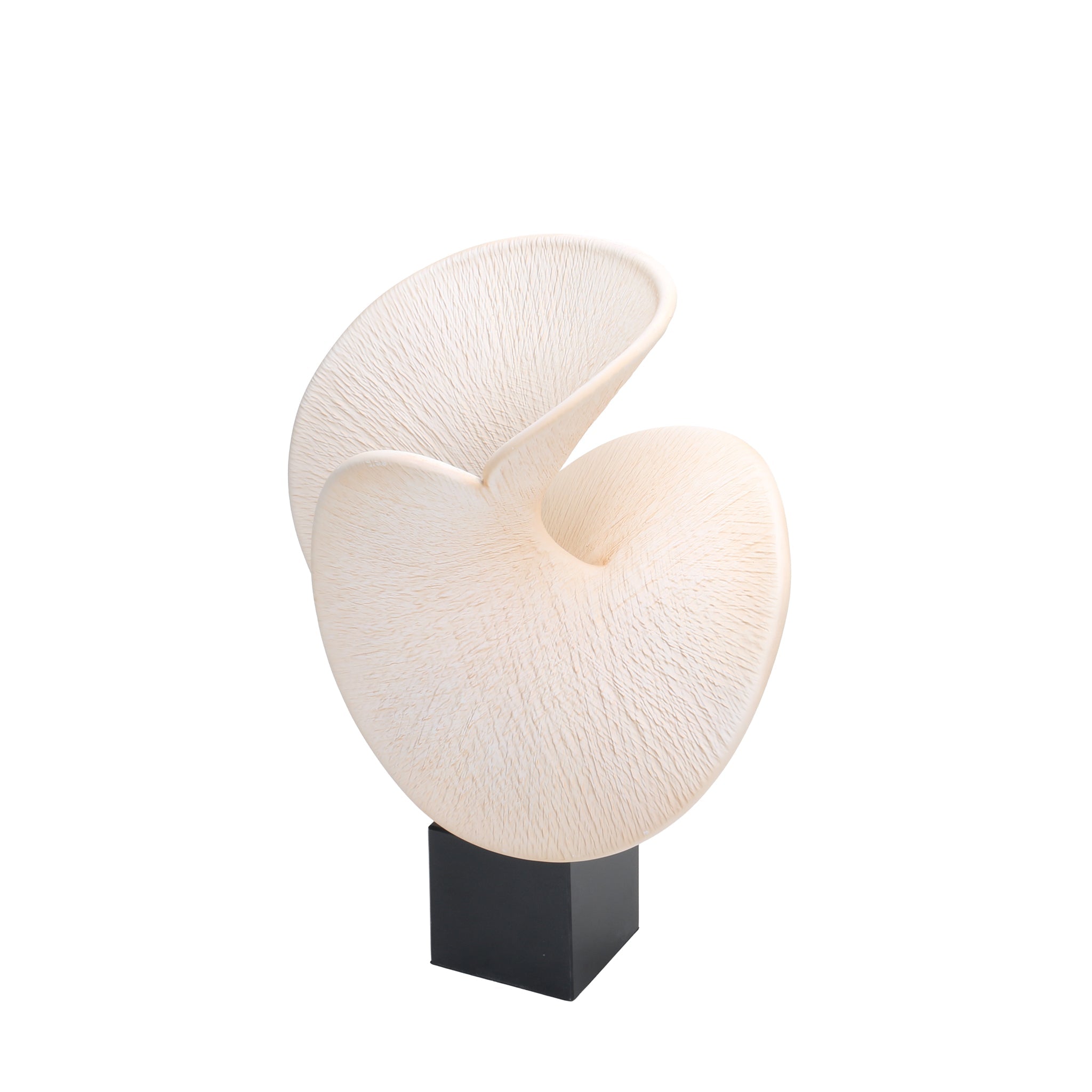 Shell Look Sculpture - Beige - image 4