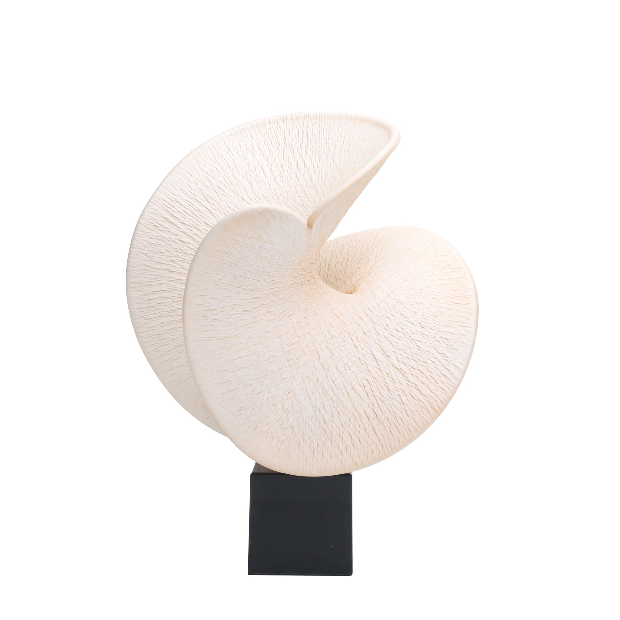 Shell Look Sculpture - Beige - image 2