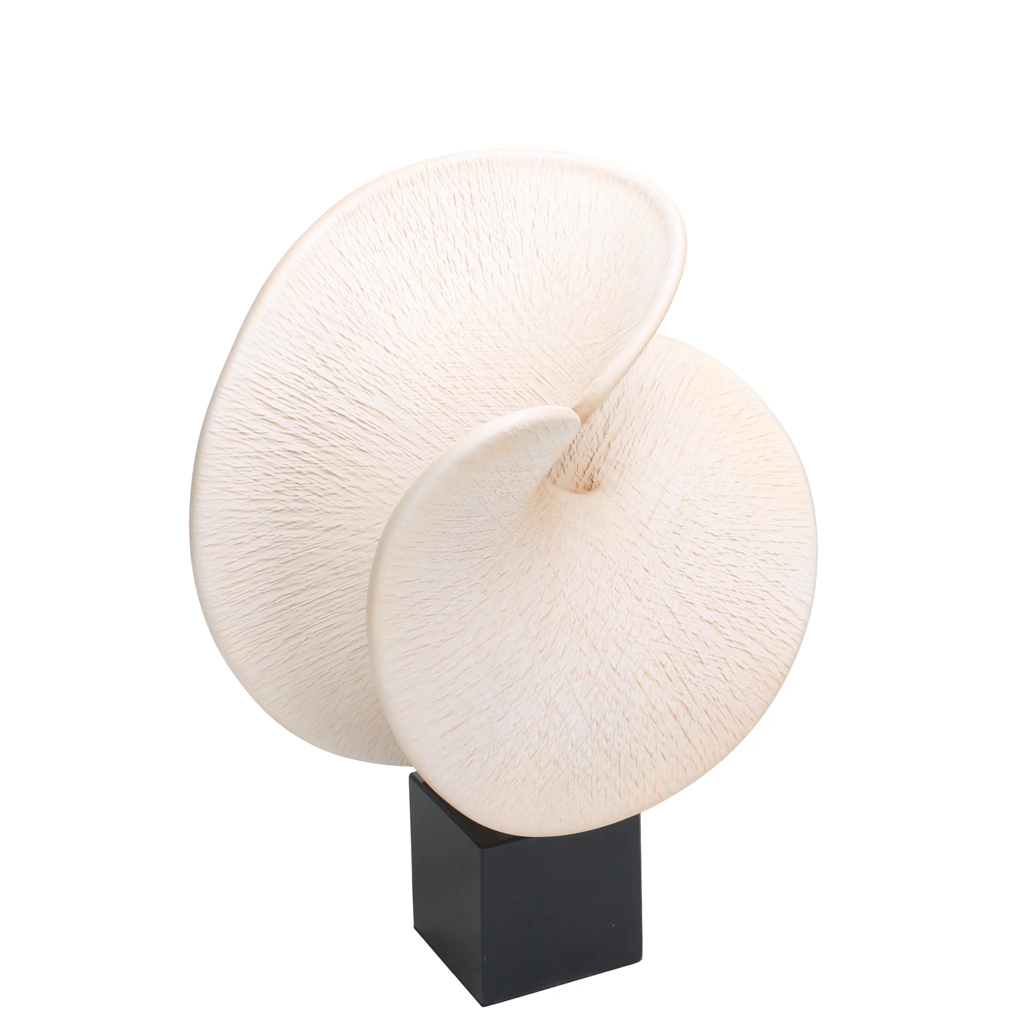 Showcasing Nanuvera Shell Look Sculpture - Beige AC10718-KM  by Calibre Furniturs
