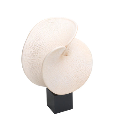 Showcasing Nanuvera Shell Look Sculpture - Beige AC10718-KM  by Calibre Furniturs