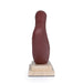 Organic Shape Marble Sculpture - Maroon - image 3