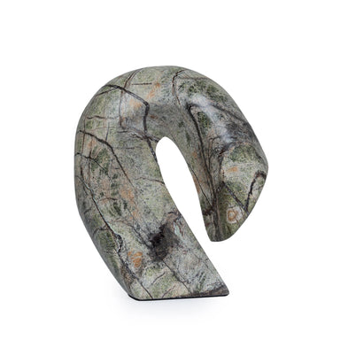 Showcasing Koravana Sea Waves Marble Sculpture - Green AC10720-KM  by Calibre Furniturs
