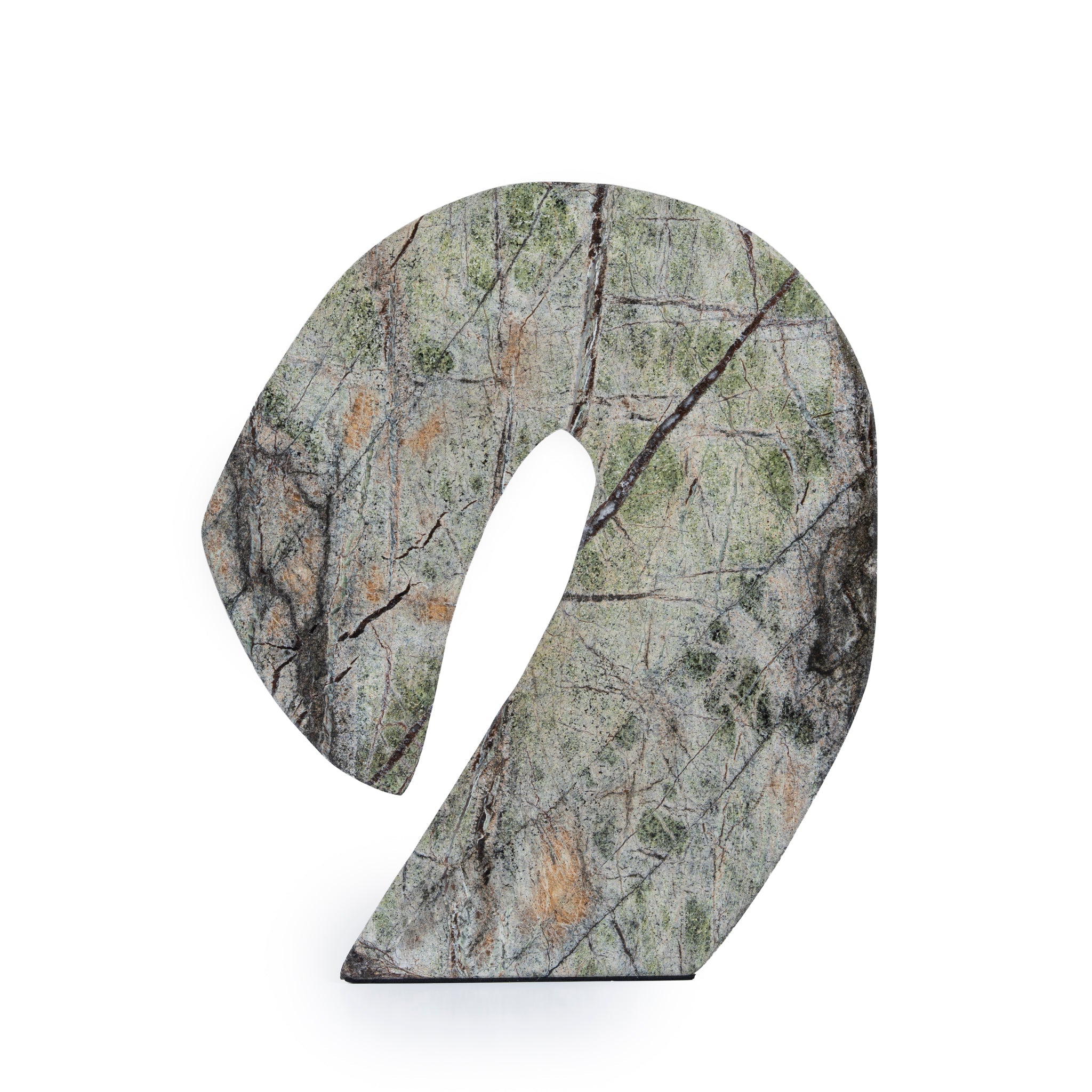 Sea Waves Marble Sculpture - Green - image 8