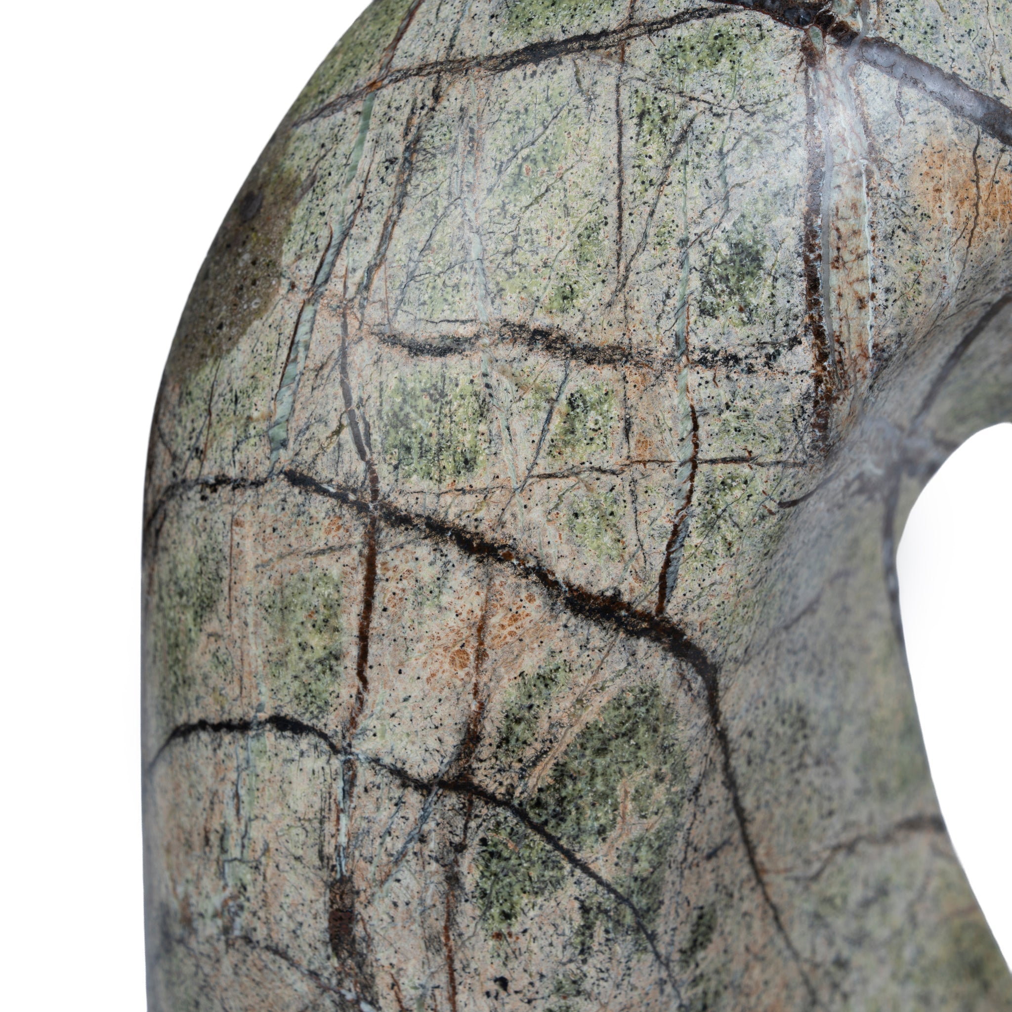 Sea Waves Marble Sculpture - Green - image 5
