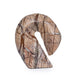 Sea Waves Marble Sculpture - Brown - image 2