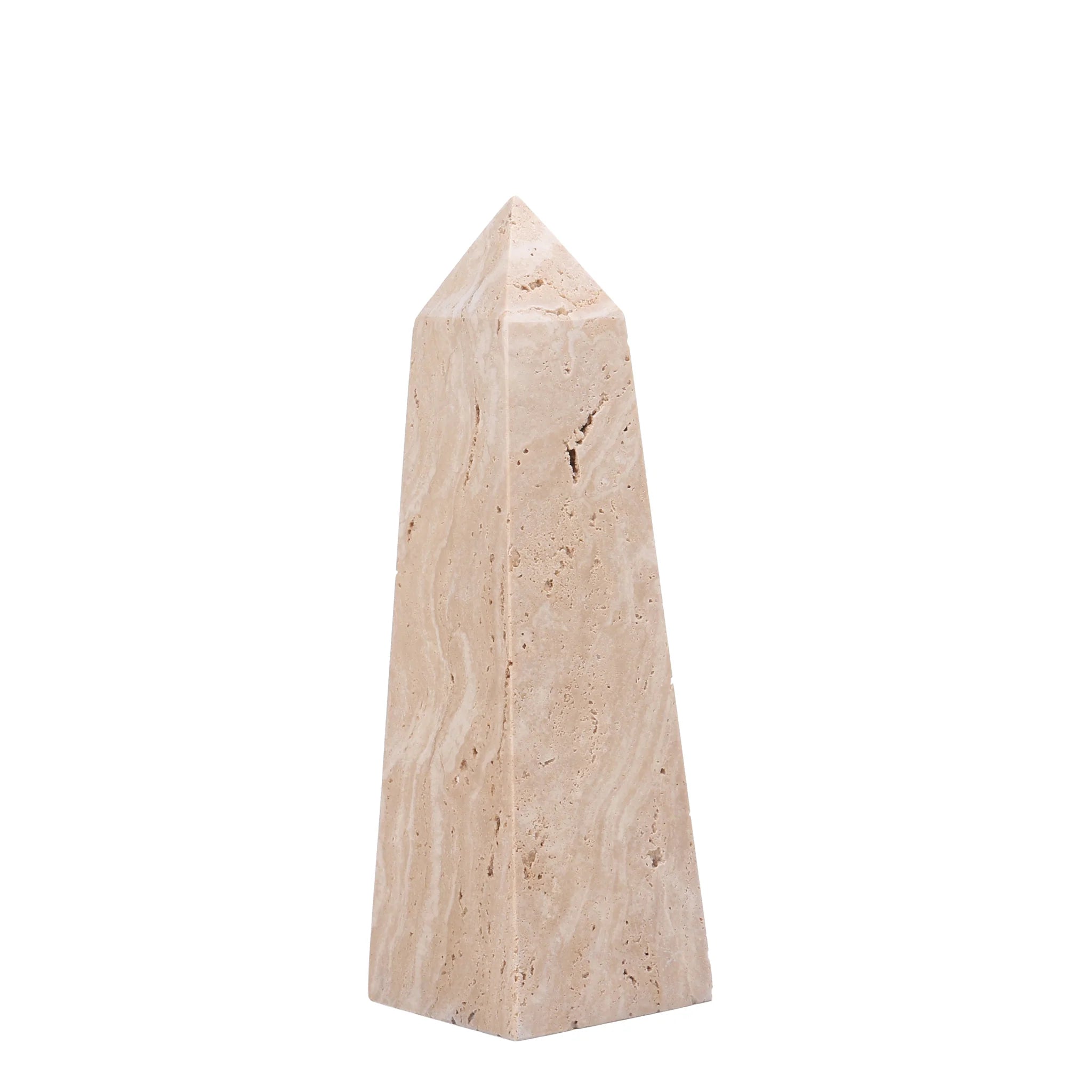 Showcasing Bonelora Obelisks Large Sculpture - Beige AC10722-KM  by Calibre Furniturs