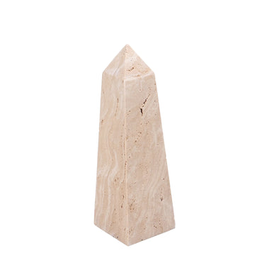 Showcasing Bonelora Obelisks Large Sculpture - Beige AC10722-KM  by Calibre Furniturs