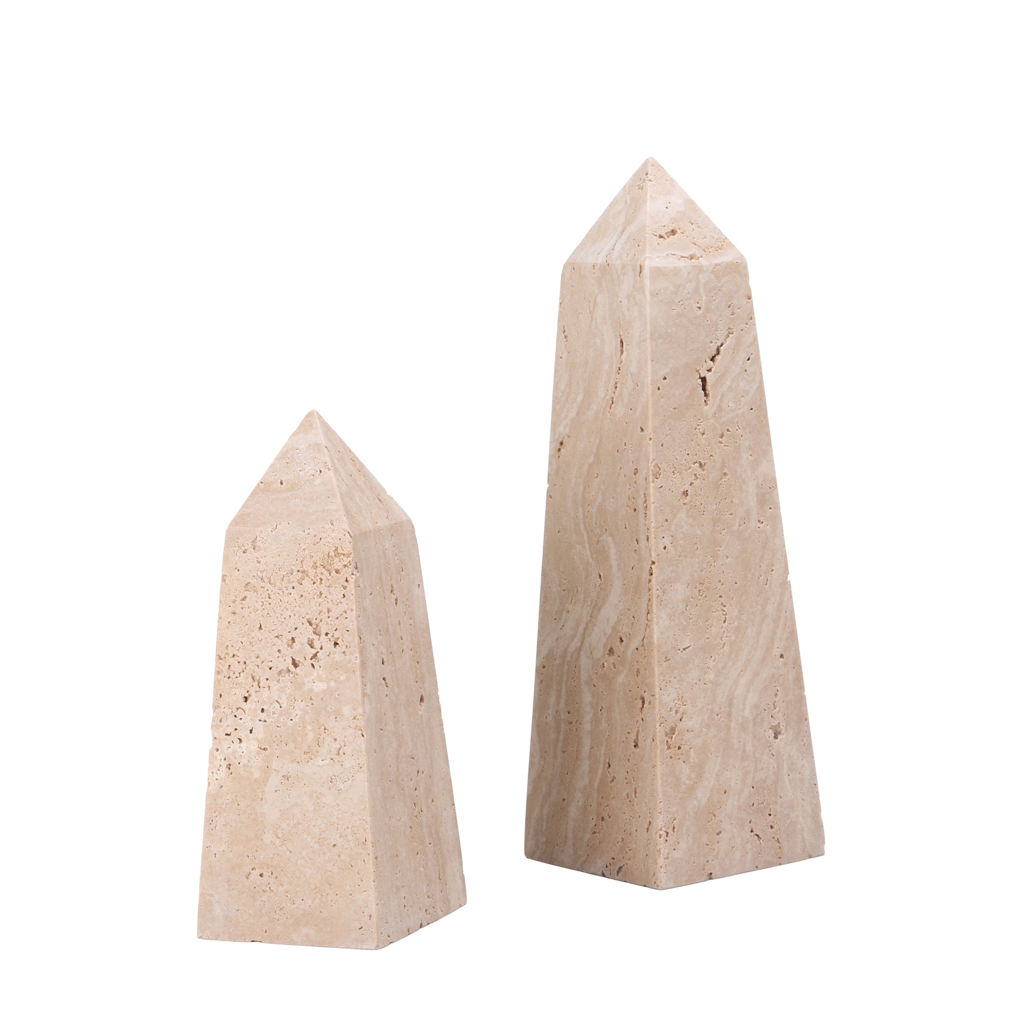 Obelisks Large Sculpture - Beige - image 4