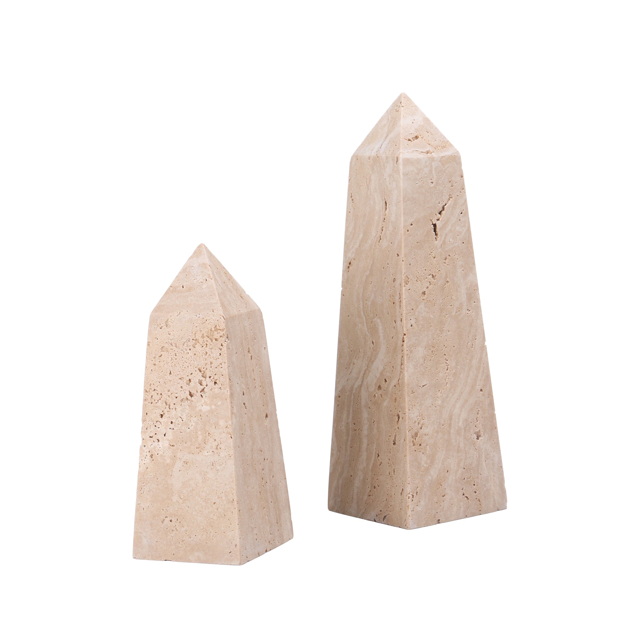 Obelisks Small Sculpture - Beige - image 4