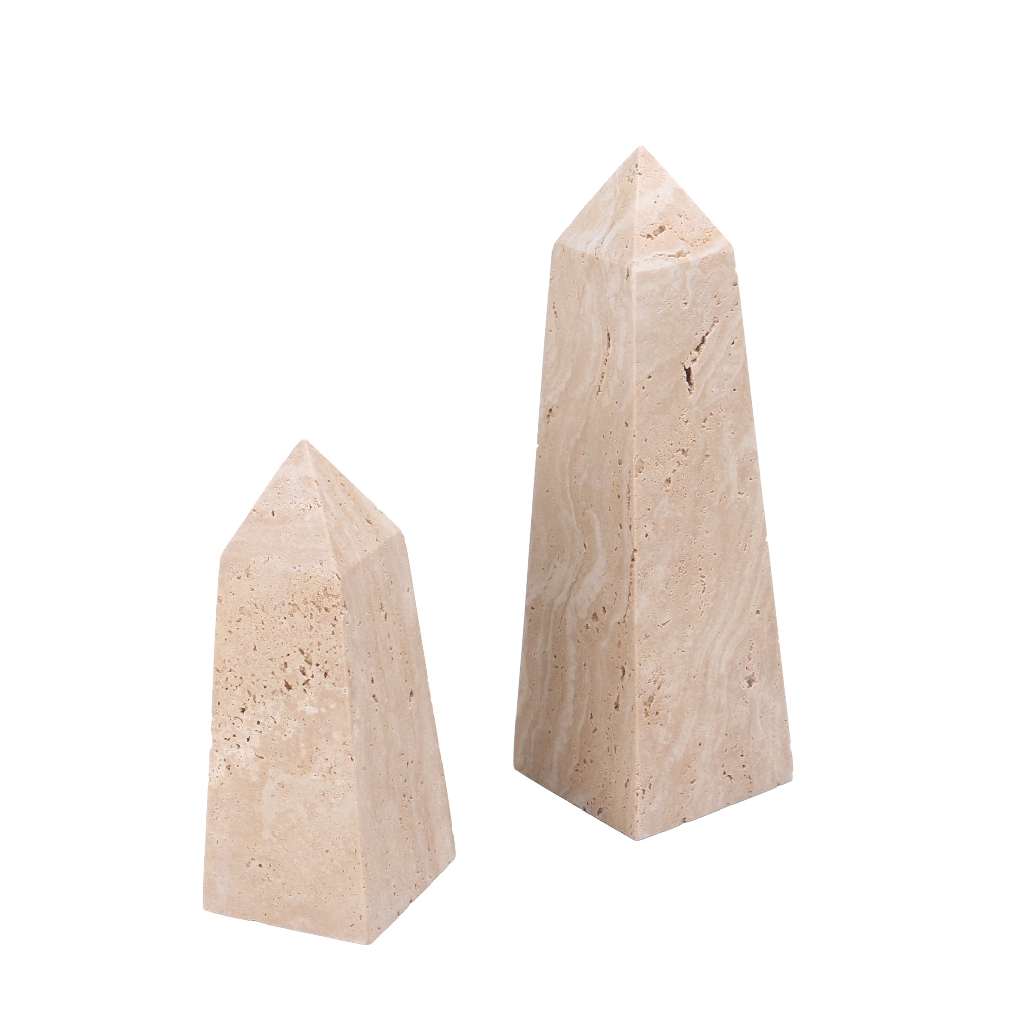 Obelisks Small Sculpture - Beige - image 5
