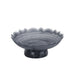 Showcasing Tidivela Lotus Glass Tray - Grey AC10724-KM  by Calibre Furniturs