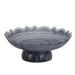 Showcasing Tidivela Lotus Glass Tray - Grey AC10724-KM  by Calibre Furniturs