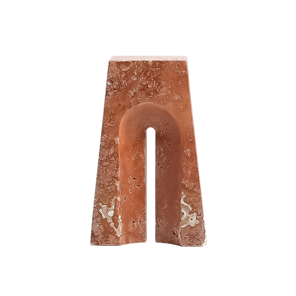 Arch Tall Marble Sclupture - Red