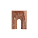 Showcasing Lakelora Arch Short Marble Sclupture - Red FB-T24002B  by Calibre Furniturs