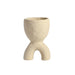 Showcasing Sitovela Coarse Grain Cement Pot A FF-SN24018A  by Calibre Furniturs