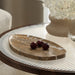 Leaf Shaped Marble Plate - Coffee - image 6