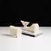 Sandstone Whale Bookend - White - image 2