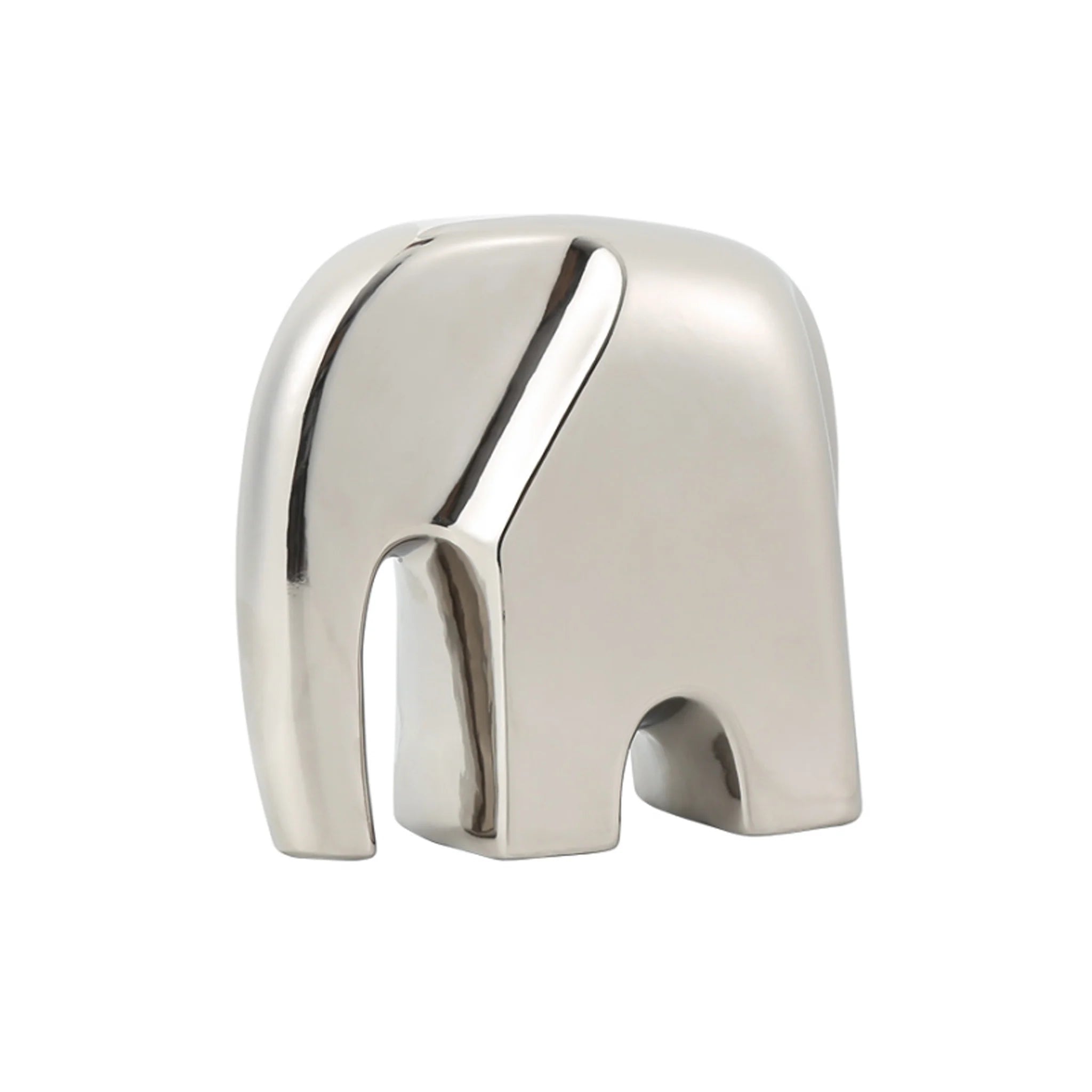 Showcasing Ditobela Ceramic Elephant Sclupture - Silver FD-D22098  by Calibre Furniturs