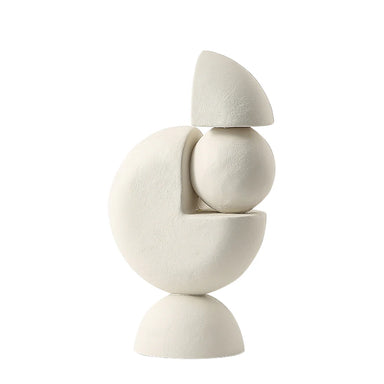 Showcasing Retona Balance Corner Sclupture - White FC-SZ22024A  by Calibre Furniturs