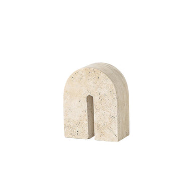 Showcasing Caluna Arch Decorative Marble Sclupture B - Yellow FB-T2208B  by Calibre Furniturs