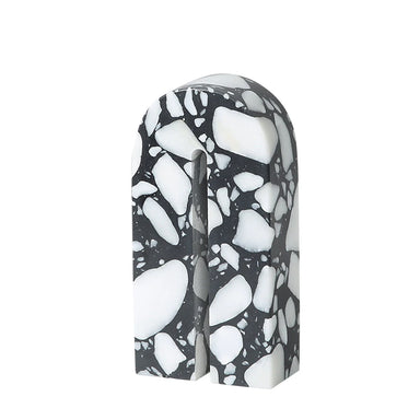 Showcasing Mopalora Arch Decorative Marble Sclupture A - Black & White FB-T2209A  by Calibre Furniturs