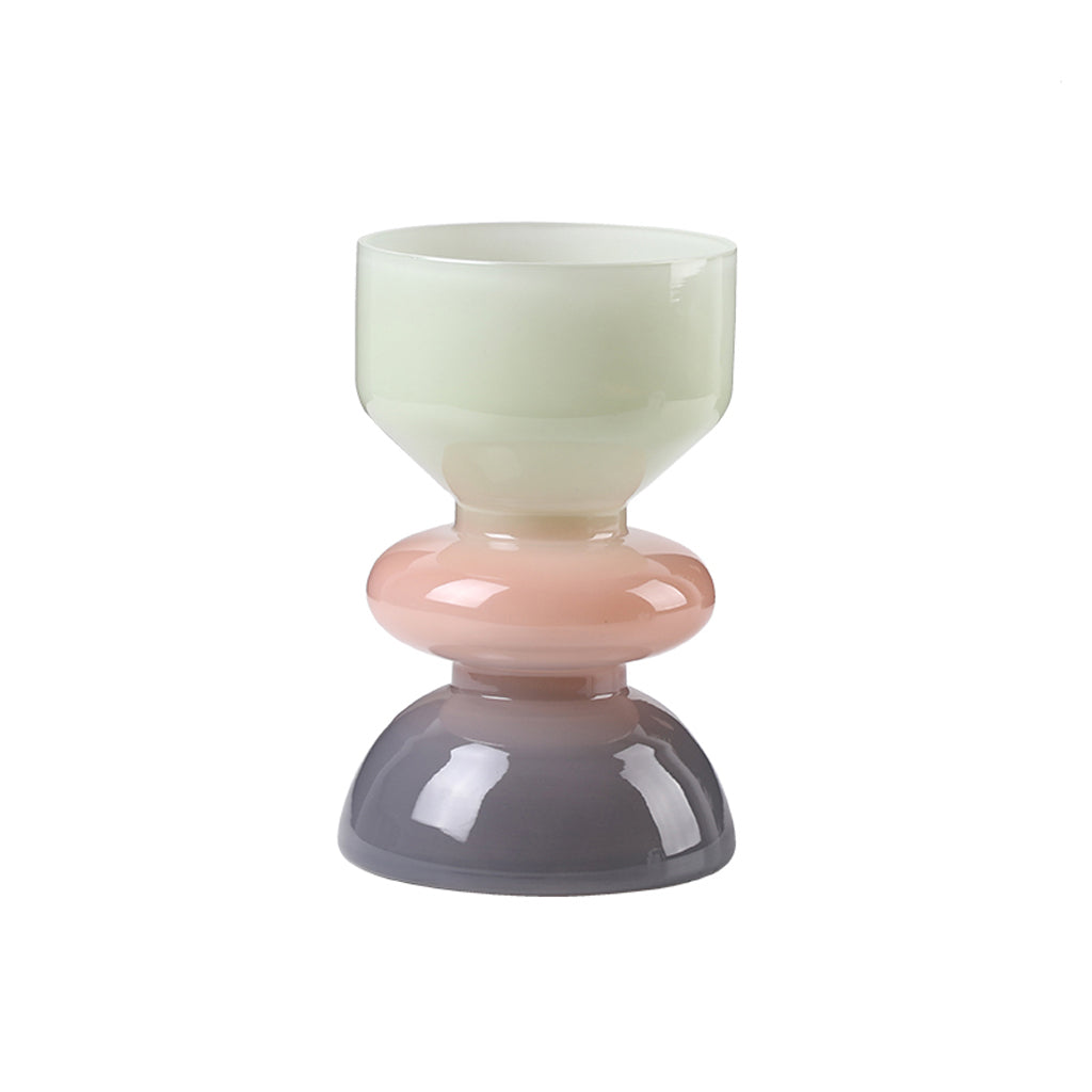 Green Mouth Glass Vase B