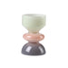 Showcasing Dipera Green Mouth Glass Vase B FB-E24051B Vase by Calibre Furniturs