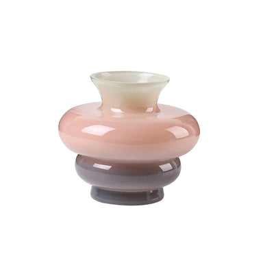 Showcasing Tenomora Green Mouth Glass Vase C FB-E24051C Vase by Calibre Furniturs