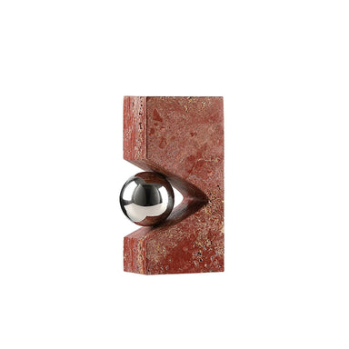 Showcasing Kivedora Spherical Marble Ornament B FB-T24003B  by Calibre Furniturs