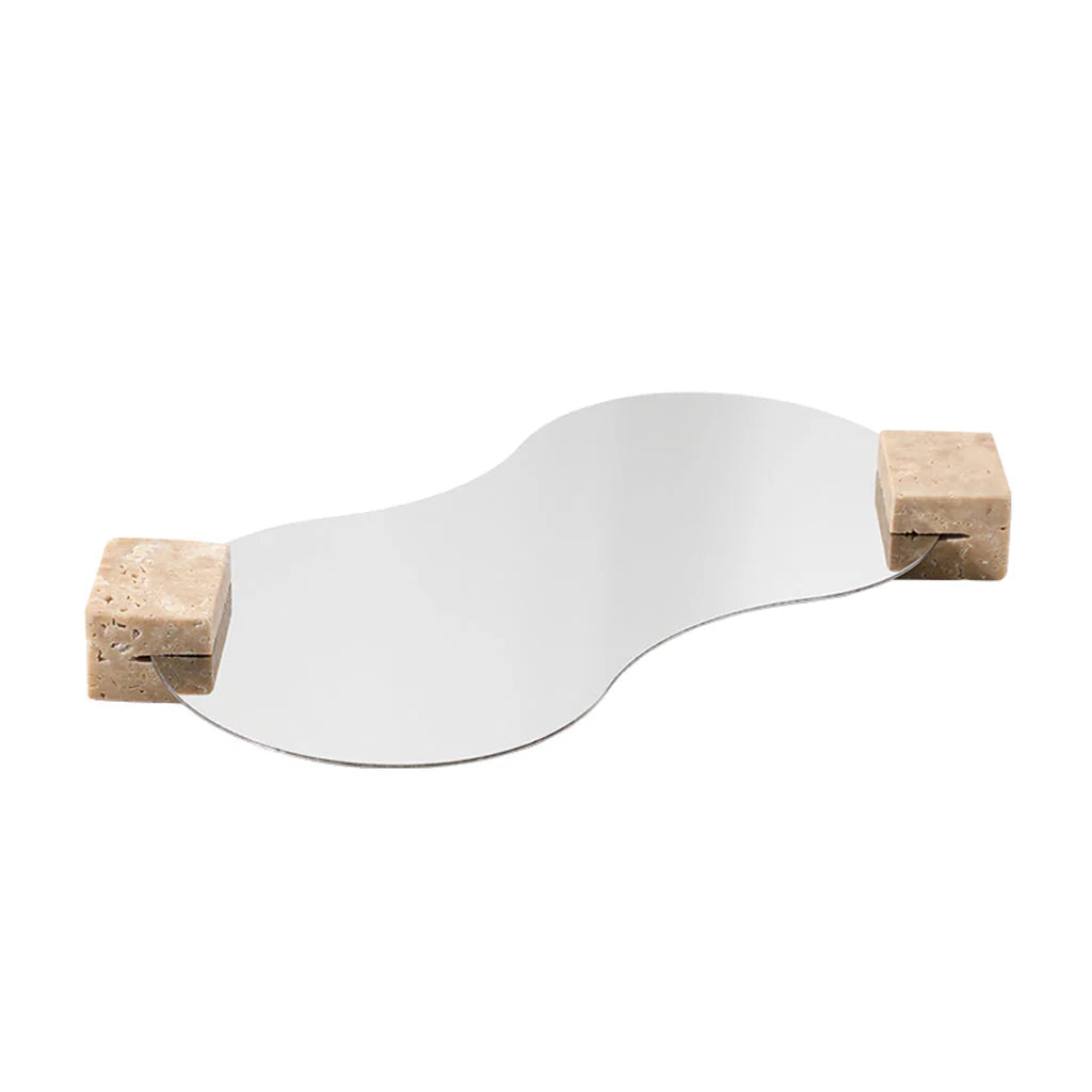 Showcasing Lenobela Special Shaped Mirror Plate FC-W25003A  by Calibre Furniturs