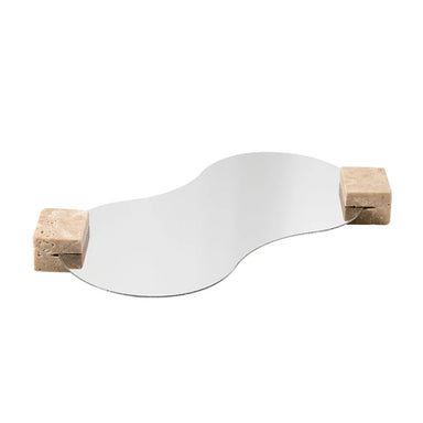 Showcasing Lenobela Special Shaped Mirror Plate FC-W25003A  by Calibre Furniturs