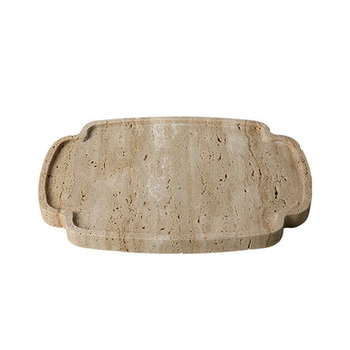 Showcasing Madesena Cloud Edge Marble Plate FB-T25025  by Calibre Furniturs