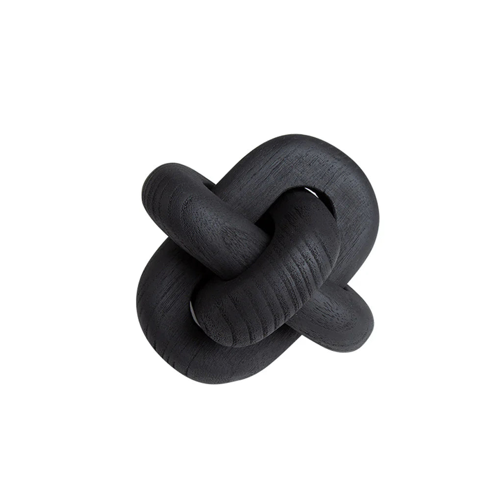 Showcasing Lunalora Three Ring Buckle Ornaments - Black FB-MC23002B  by Calibre Furniturs